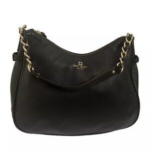 Kate Spade Crossbody Handbag Leather Tote Camel  Satchel ShoulderBag Purse Gold